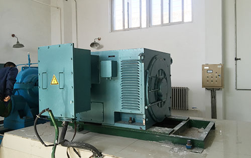 清河某水电站工程主水泵使用我公司高压电机